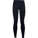 【送料無料】 アンダーアーマー レディース レギンス ボトムス Favourite Wordmark Womens Leggings Black