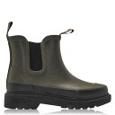 イルセヤコブセン レディース ブーツ・レインブーツ シューズ Short Rubber Boot Army 410