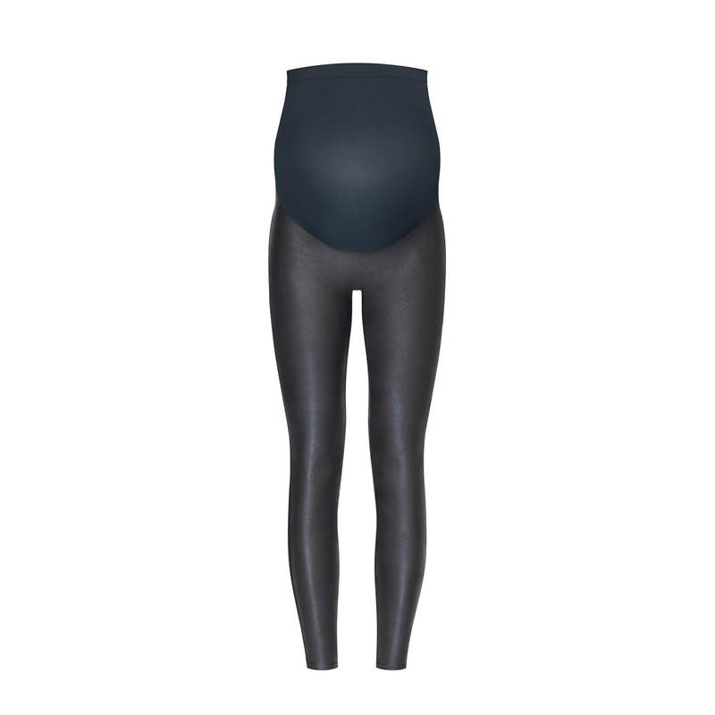 【送料無料】 スパンク レディース レギンス ボトムス Mama Faux Leather Leggings Very Black