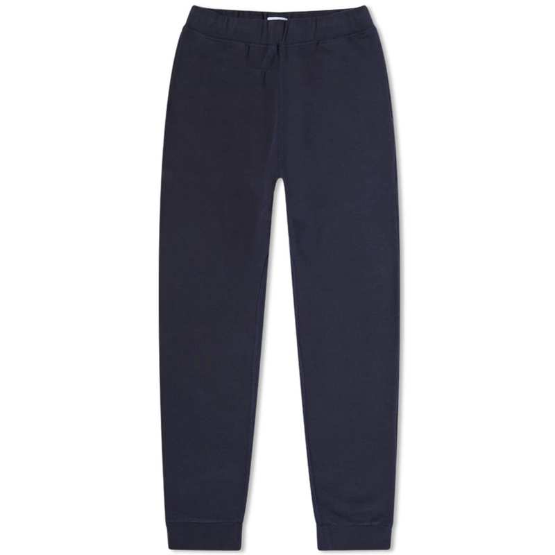 サンスペル メンズ カジュアルパンツ ボトムス Sunspel Loopback Sweat Pant Navy