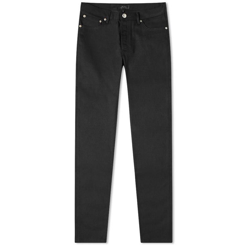 アー・ペー・セー ジーンズ メンズ 【送料無料】 アーペーセー メンズ デニムパンツ ジーンズ ボトムス A.P.C. Petit New Standard Jeans Black Stretch