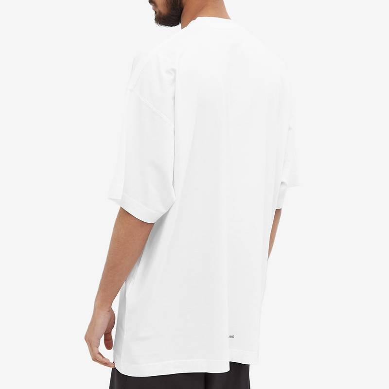 ヴェトモン メンズ Tシャツ トップス VETEMENTS Couture Logo Tee White