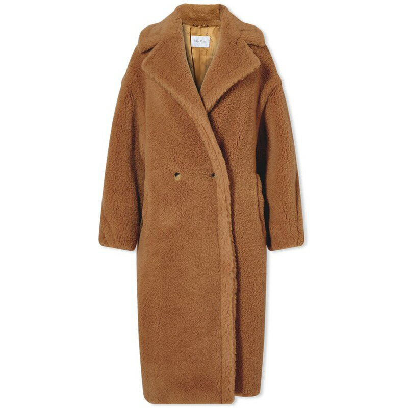 マックスマーラ レディース コート アウター Max Mara Teddy Coat Camel