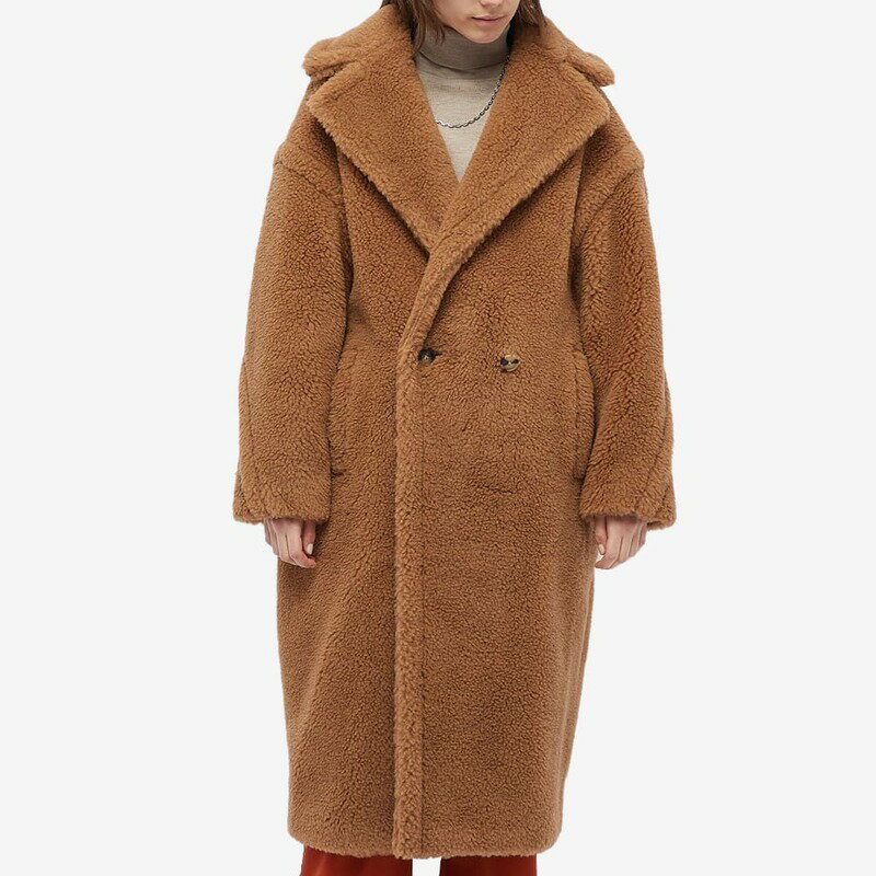 マックスマーラ レディース コート アウター Max Mara Teddy Coat Camel