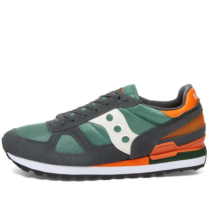 サッカニー メンズ スニーカー シューズ Saucony Shadow Original Dark Grey & Green