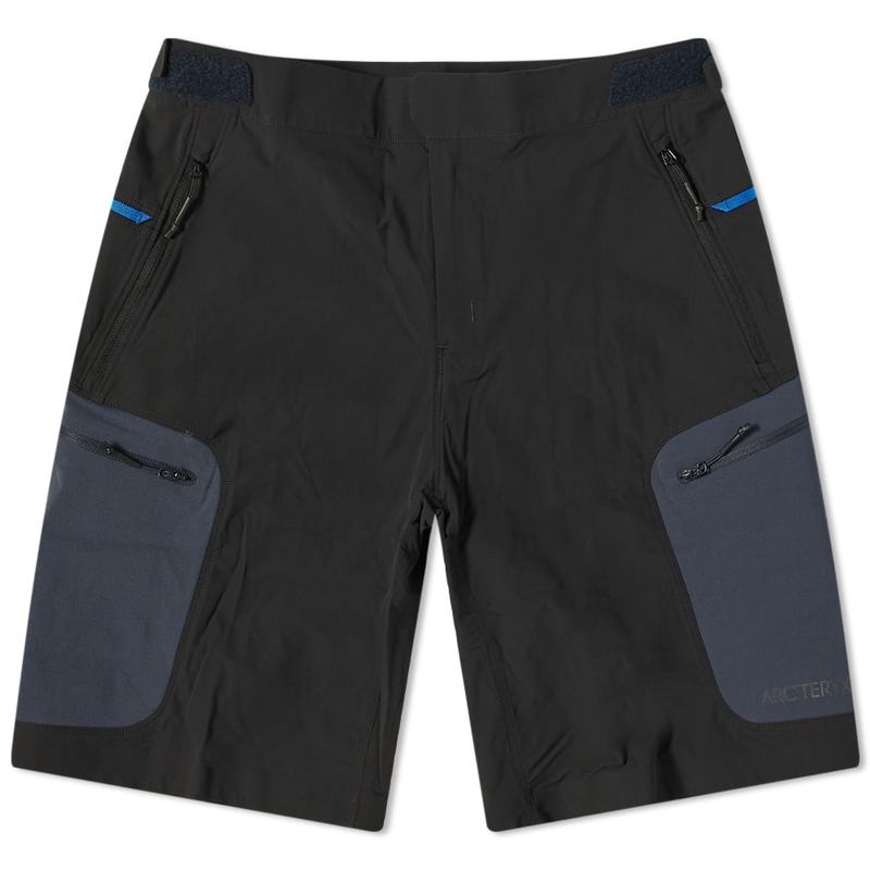 アークテリクス レディース ハーフパンツ・ショーツ ボトムス Arcteryx System A Eislen Cargo Short Midnight Black