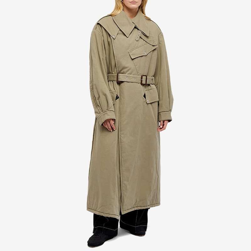 マルタンマルジェラ レディース コート アウター Maison Margiela Multi Way Trench Coat Mud