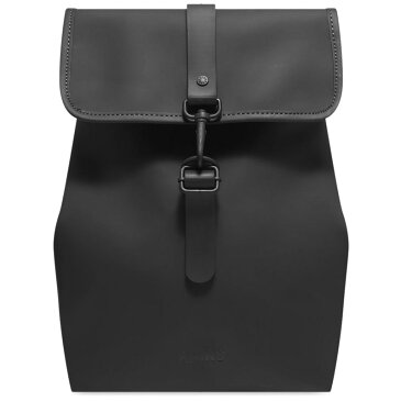 レインズ メンズ バックパック・リュックサック バッグ Rains Bucket Backpack Black