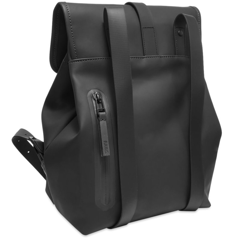 レインズ メンズ バックパック・リュックサック バッグ Rains Bucket Backpack Black