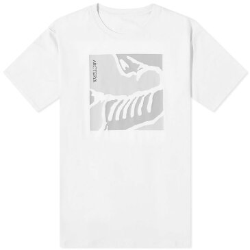 アークテリクス メンズ Tシャツ トップス Arc'teryx Skeletile Logo Tee White