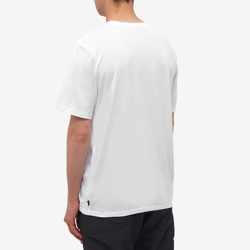 アークテリクス メンズ Tシャツ トップス Arc'teryx Skeletile Logo Tee White