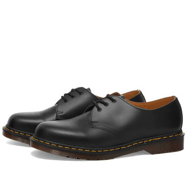 ドクターマーチン メンズ スニーカー シューズ Dr. Martens 1461 Vintage Shoe - Made in England Vintage Black Quilon