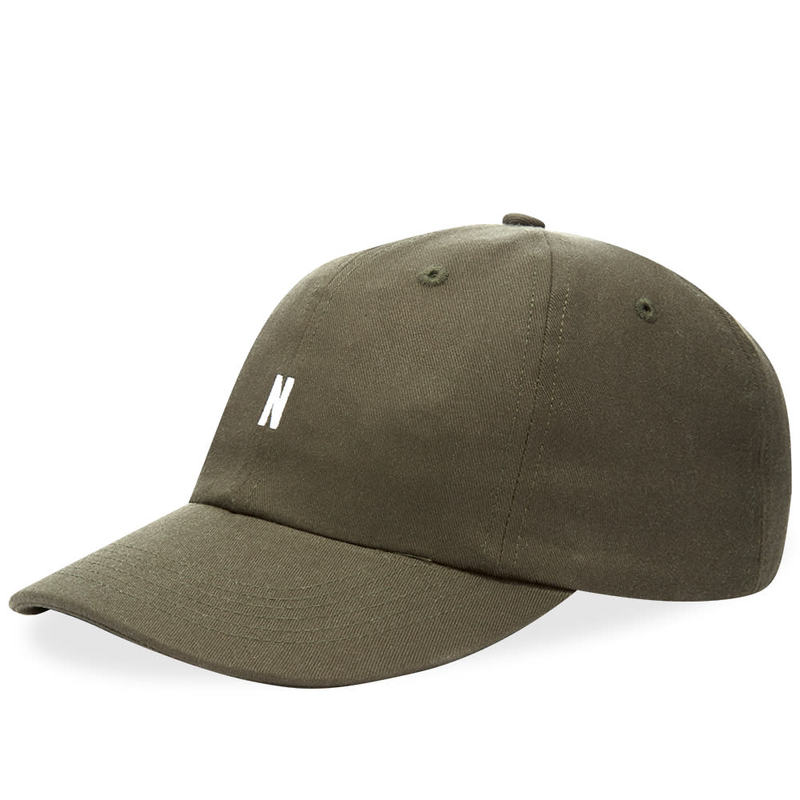 【送料無料】 ノースプロジェクト メンズ 帽子 アクセサリー Norse Projects Twill Sports Cap Beech Green