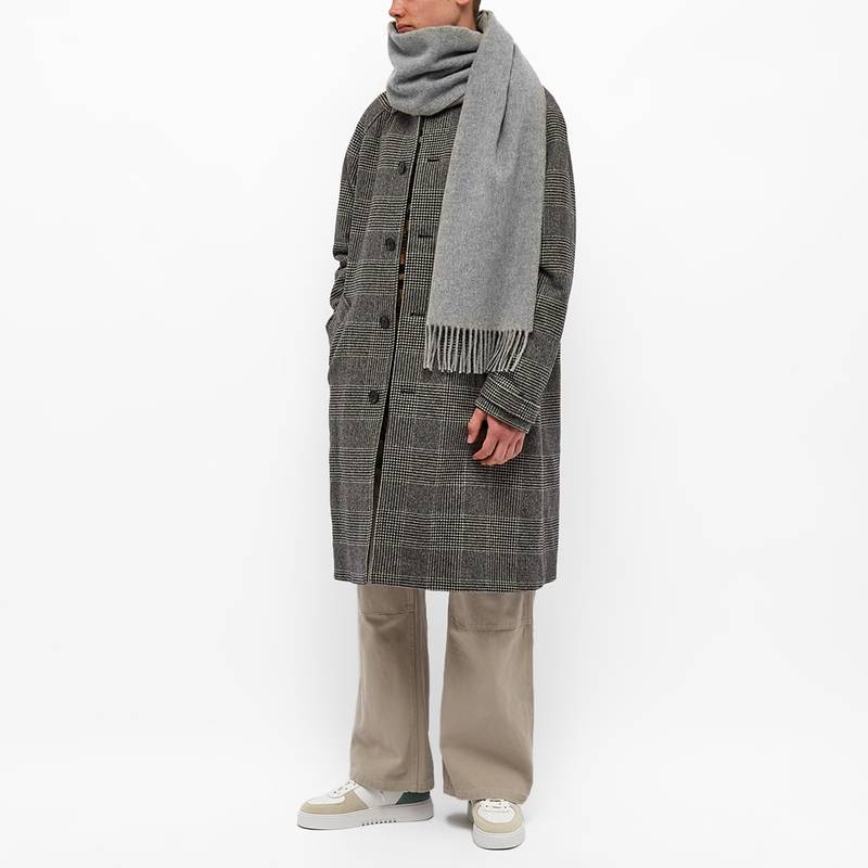 アクネ ストゥディオズ メンズ マフラー・ストール・スカーフ アクセサリー Acne Studios Canada Narrow New Scarf Light Grey Melange