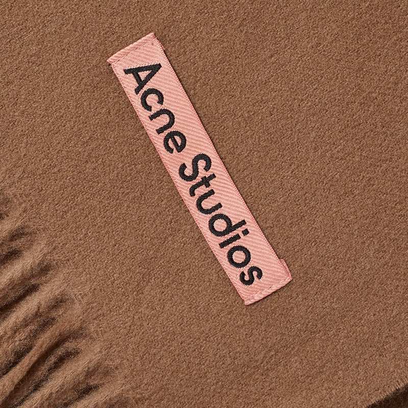 アクネ ストゥディオズ メンズ マフラー・ストール・スカーフ アクセサリー Acne Studios Canada New Scarf Caramel Brown