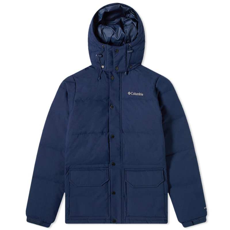 コロンビア メンズ ジャケット・ブルゾン アウター Columbia Rockfall II Down Jacket Collegiate Navy Canvas