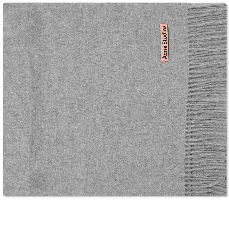 【送料無料】 アクネ ストゥディオズ メンズ マフラー・ストール・スカーフ アクセサリー Acne Studios Canada New Scarf Light Grey Melange