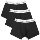 yz JoNC Y {NT[pc A_[EFA Calvin Klein 3 Pack Trunk Black & White