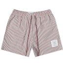 トムブラウン メンズ ハーフパンツ・ショーツ 水着 Thom Browne Seersucker Swim Short Multi