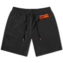 yz wvXg Y n[tpcEV[c  Heron Preston Swim Shorts Black