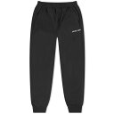 【送料無料】 ヘルムート ラング メンズ カジュアルパンツ スウェットパンツ ボトムス Helmut Lang Core Logo Sweat Pant Black