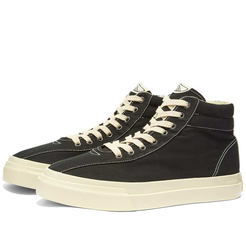 【送料無料】 エス ダブリュー シー メンズ スニーカー シューズ Stepney Workers Club Varden Canvas Sneaker Black