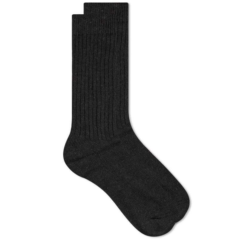 yz Xm[s[N fB[X C A_[EFA Snow Peak Recycled Cotton Sock Black