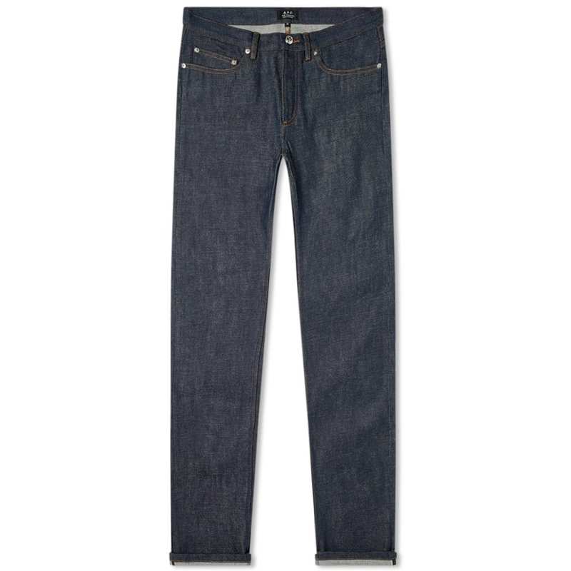 アー・ペー・セー ジーンズ メンズ 【送料無料】 アーペーセー メンズ デニムパンツ ジーンズ ボトムス A.P.C. New Standard Jeans Raw Indigo