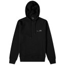 【送料無料】 アーペーセー メンズ パーカー・スウェット フーディー アウター A.P.C. Item Logo Hoody Black