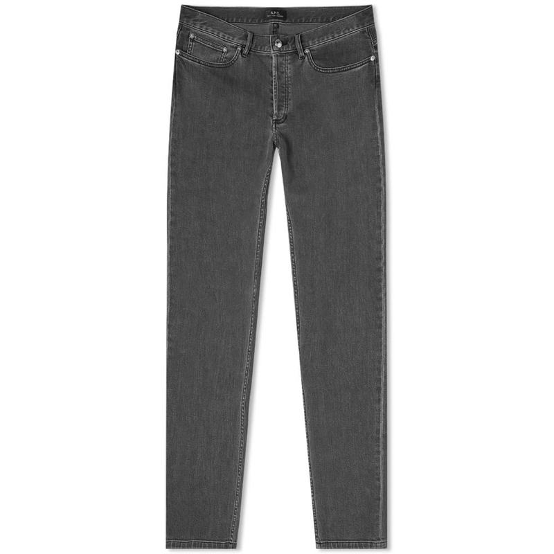 アー・ペー・セー ジーンズ メンズ 【送料無料】 アーペーセー メンズ デニムパンツ ジーンズ ボトムス A.P.C. Petit New Standard Jeans Washed Black Stretch