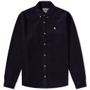 カーハート シャツ メンズ 【送料無料】 カーハート メンズ シャツ トップス Carhartt WIP Madison Cord Shirt Dark Navy & Wax