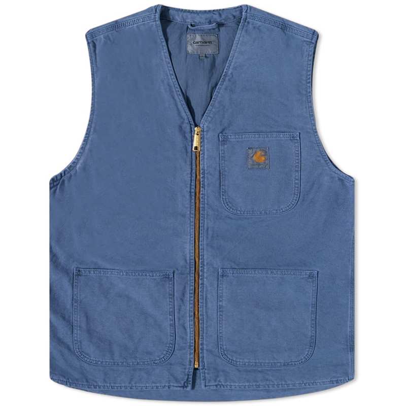 ̵ ϡ  ٥  Carhartt WIP Arbor Vest Storm Blue Faded