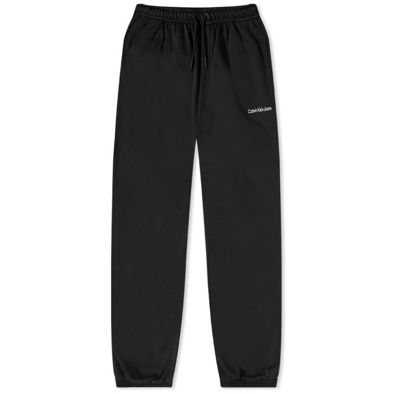  カルバンクライン メンズ カジュアルパンツ スウェットパンツ ボトムス Calvin Klein Institutional Sweat Pant Ck Black