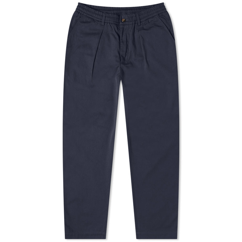 ̵ ˥С  奢ѥ ȥåѥ ܥȥॹ Universal Works Pleated Track Pant Navy