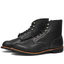 【送料無料】 レッドウィング メンズ ブーツ レインブーツ シューズ Red Wing 8084 Heritage 6 Iron Ranger Boot Black Harness