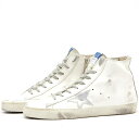 【送料無料】 ゴールデングース メンズ スニーカー シューズ Golden Goose Francy Leather Sneaker White, Silver & Milk