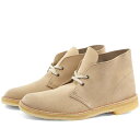 【送料無料】 クラークス メンズ ブーツ・レインブーツ シューズ Clarks Originals Desert Boot Sand Suede