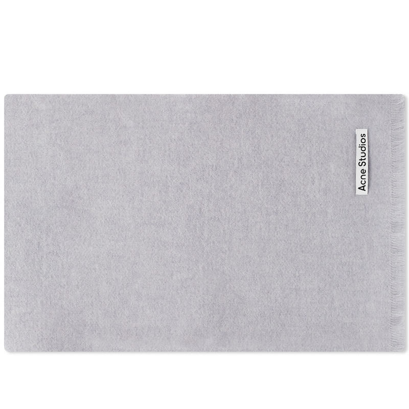 【送料無料】 アクネ ストゥディオズ メンズ マフラー・ストール・スカーフ アクセサリー Acne Studios Vernon Scarf Light Grey Melange