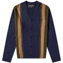 【送料無料】 ヌーングーンズ メンズ ニット・セーター アウター Noon Goons Recess Cardigan Navy & Moss