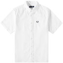 フレッドペリー 【送料無料】 フレッドペリー メンズ シャツ トップス Fred Perry Oxford Shirt White