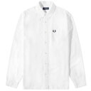 フレッドペリー トップス メンズ 【送料無料】 フレッドペリー メンズ シャツ トップス Fred Perry Oxford Shirt White