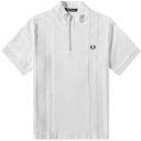 【送料無料】 フレッドペリー メンズ ポロシャツ トップス Fred Perry Rib Insert Polo Shirt Ecru