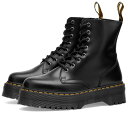 ドクターマーチン 【送料無料】 ドクターマーチン レディース ブーツ・レインブーツ シューズ Dr. Martens Jadon 8 Eye Boot Black Polished Smooth