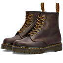 【送料無料】 ドクターマーチン レディース ブーツ・レインブーツ シューズ Dr. Martens 1460 Bex 8 Eye Boot Dark Brown Crazy Horse