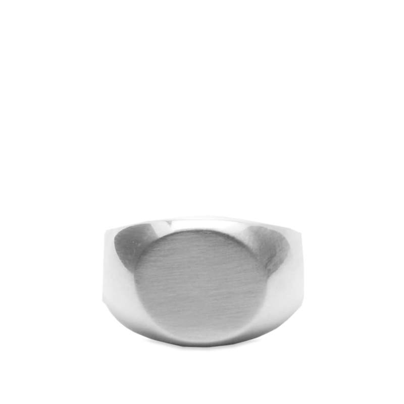 【送料無料】 ジル・サンダー メンズ リング アクセサリー Jil Sander Chevalier Ring Silver