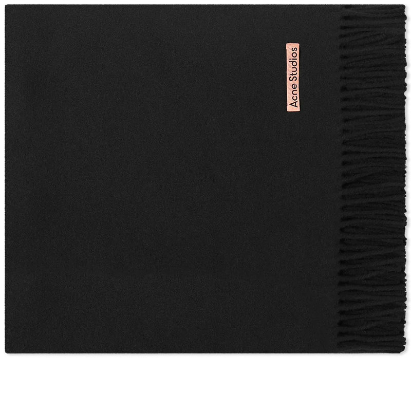 【送料無料】 アクネ ストゥディオズ メンズ マフラー・ストール・スカーフ アクセサリー Acne Studios Canada New Scarf Black