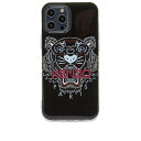 ケンゾー スマホケース メンズ 【送料無料】 ケンゾー メンズ PC・モバイルギア アクセサリー Kenzo Tiger Logo iPhone 12 Pro Max Case Black