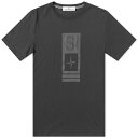 【送料無料】 ストーンアイランド メンズ Tシャツ トップス Stone Island Abbreviation One Graphic T-Shirt Black