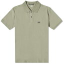 【送料無料】 シーピーカンパニー メンズ ポロシャツ トップス C.P. Company Patch Logo Polo Bronze Green