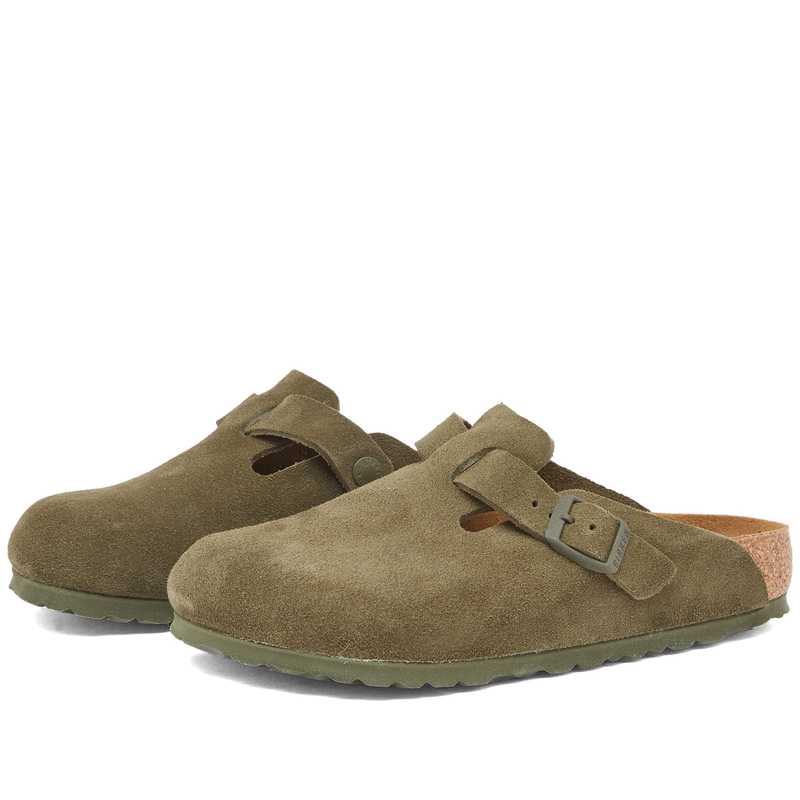 yz rPVgbN Y T_ V[Y Birkenstock Boston Thyme Suede